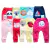Kit 2 Calça Bebê Suedine Vira Pé Bordado no Bumbum 100% Algodão 0 a 9 meses - comprar online