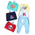Kit 2 Calça Bebê Suedine Vira Pé Bordado no Bumbum 100% Algodão 0 a 9 meses - comprar online