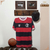 PRÉ-VENDA: ENVIO EM 25 DIAS - Flamengo Retrô 80´s Icon - Rubro Negra - 10 Zico - Museu dos Esportes