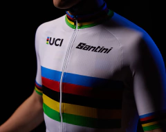 JERSEY SANTINI UCI OFFICIAL WORLD CHAMPIONS SS25 - Scott Store Pilar
