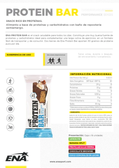 PROTEIN BAR ENA COCO Y DULCE DE LECHE - comprar online