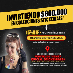 POWER • Colección en 6cm - Stickenials