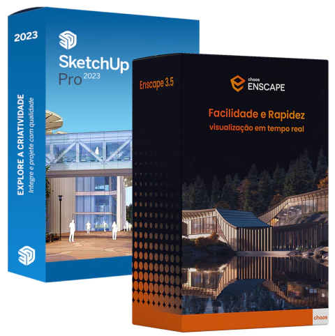 Sketchup 2023 + Enscape 3.5 Licença Vitalícia - comprar online