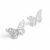 Brinco Borboleta Origami - Prata 925 - Tai Pratas