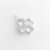 Pingente Trevo de Zircônias - Prata 925 - comprar online