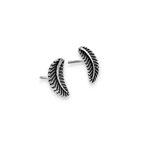 Brinco Folha Ear Cuff Mini - Prata 925 - comprar online