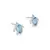 Brinco Tartaruga Azul - Prata 925 - comprar online