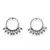 Imagem do Brinco Círculo Indiano - Prata 925