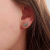 Brinco Folha Ear Cuff Mini - Prata 925 na internet