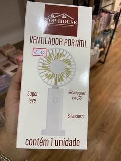 Mini Ventilador de mão portátil USB recarregável - comprar online