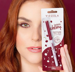 Lapiseira para os olhos bordô Cherry - Vizzela - loja online