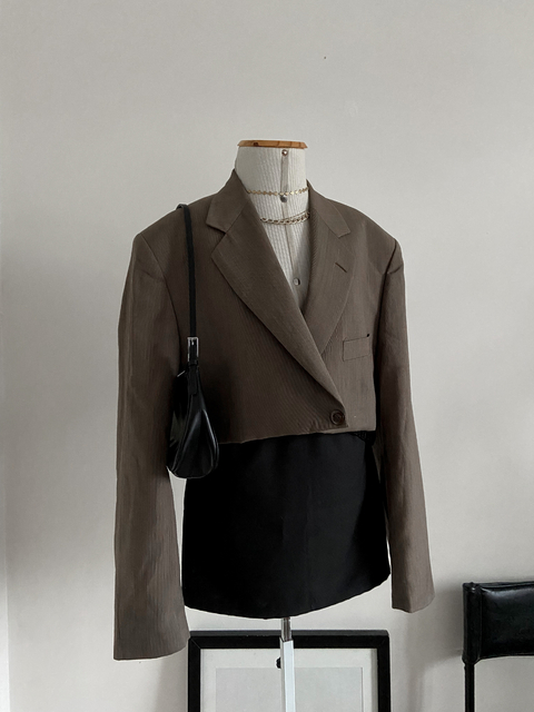 Blazer Cropped angelo tam 44