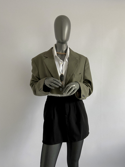 Blazer Cropped laila tam 42