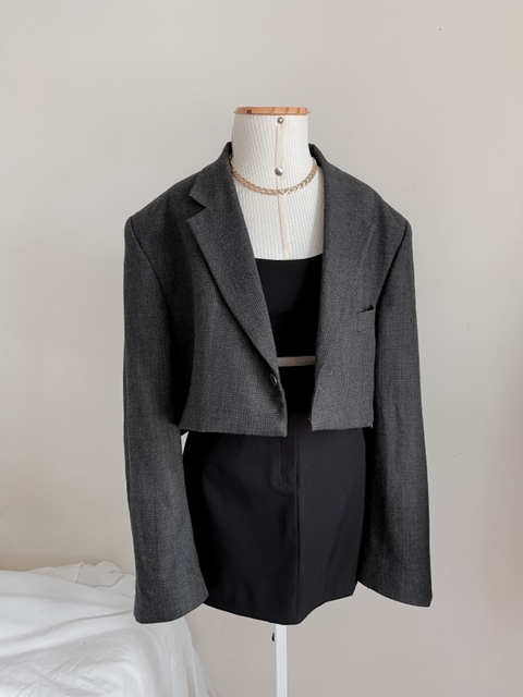 Blazer Cropped YSL Tam 42/44