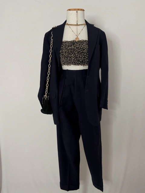 conjunto alfaiataria CELESTE tam 38