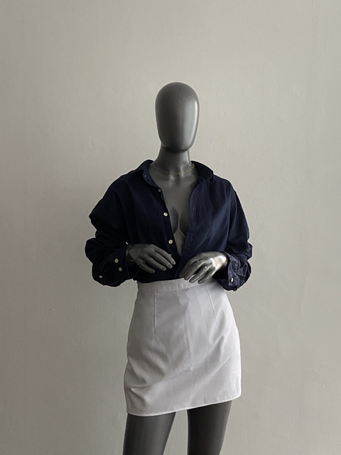 camisa marfino tam G