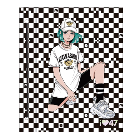 Tapas de carpeta 3x40 - "47 street cuadritos"