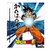 Tapas de carpeta 3x40 - "Dragon Ball blanco"