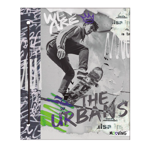 Tapas de carpeta 3x40 - "Urban Style we are the urban"