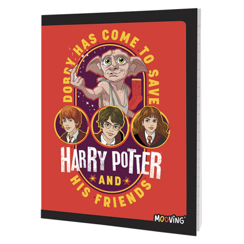 Cuaderno tapa blanda - Harry Potter and his friends