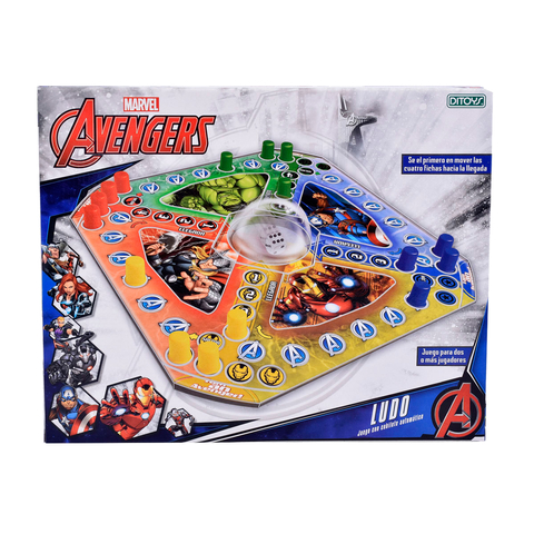 Juego de mesa "Ludo de Avengers" - Ditoys