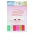 Poster con stickers de glitter para rellenar en internet