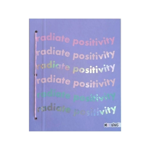 Tapas de carpeta 3x40 - "Radiate Positivity" - comprar online