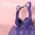 Auricular vincha gato BT - comprar online