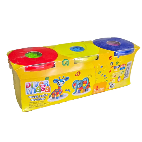 Set de masas x3 + moldes - Bontus