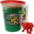 Miki Moko: Slime con animalitos de la selva de 290gr.