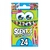 Set de 24 crayones aromáticos Scentos