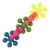 Encastre de estrellas x24 en blister - comprar online