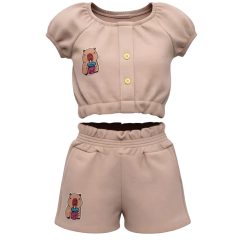 Conjunto Capivara infantil Menina - comprar online
