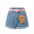 Short Jeans Capivara infantil Menina - comprar online
