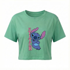 Cropped Stitch Juvenil Menina - comprar online