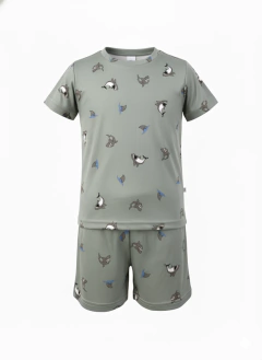 Pijama Tubarão infantil Menino - comprar online