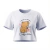 Cropped Capivara Infantil Menina - comprar online