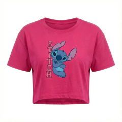 Cropped Stitch Juvenil Menina - comprar online