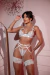 CONJUNTO BRANCO MUSA SEDUTORA SEM BOJO COM ARO STRAPPY