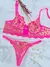 CONJUNTO ROSA NEON SEM BOJO CORAÇÕES PERSONALIZÁVEL (NÃO ACOMPANHA LETRAS) na internet