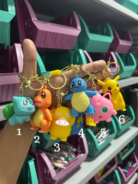 Chaveiro Emborrachado Pokémon - Importados - comprar online