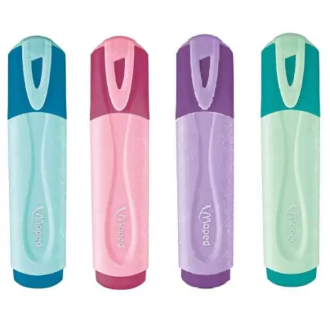 Marca-texto Glitter Pastel AVULSO - Maped - (cópia)