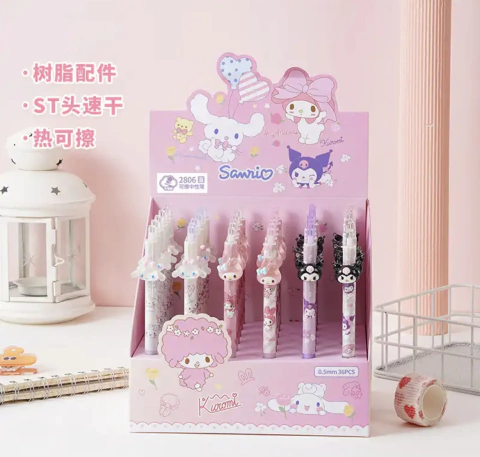 Caneta Sanrio Apagável - Importados