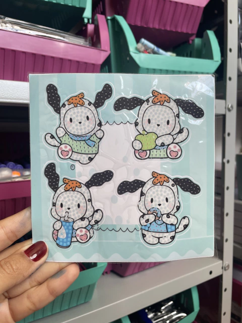 Pintura com Pedrinhas Cachorro - Importados na internet
