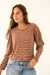 Remera princesa modal soft rayado - comprar online