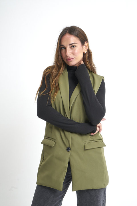 Chaleco sastrero con forreria