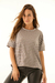 Remera oversize modal soft rayado en internet