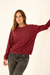 Sweater tejido Yaki cuello redondo - tienda online