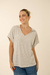 Remera Deysi algodón Con volado en cuello