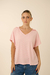Remera Deysi algodón Con volado en cuello - comprar online